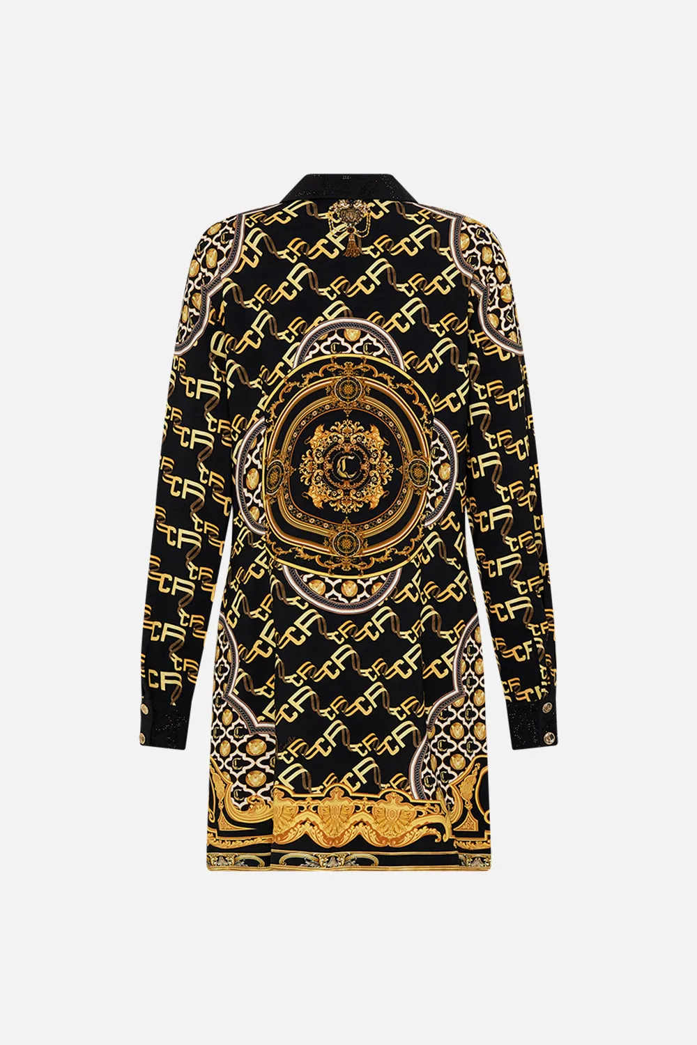 LONG SLEEVE TUNIC DRESS TETHER ME NOT