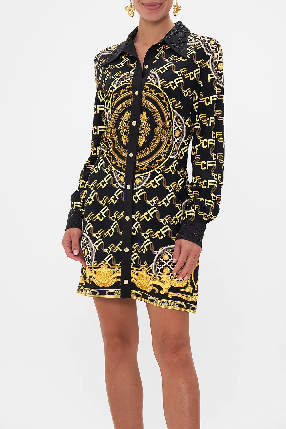 LONG SLEEVE TUNIC DRESS TETHER ME NOT