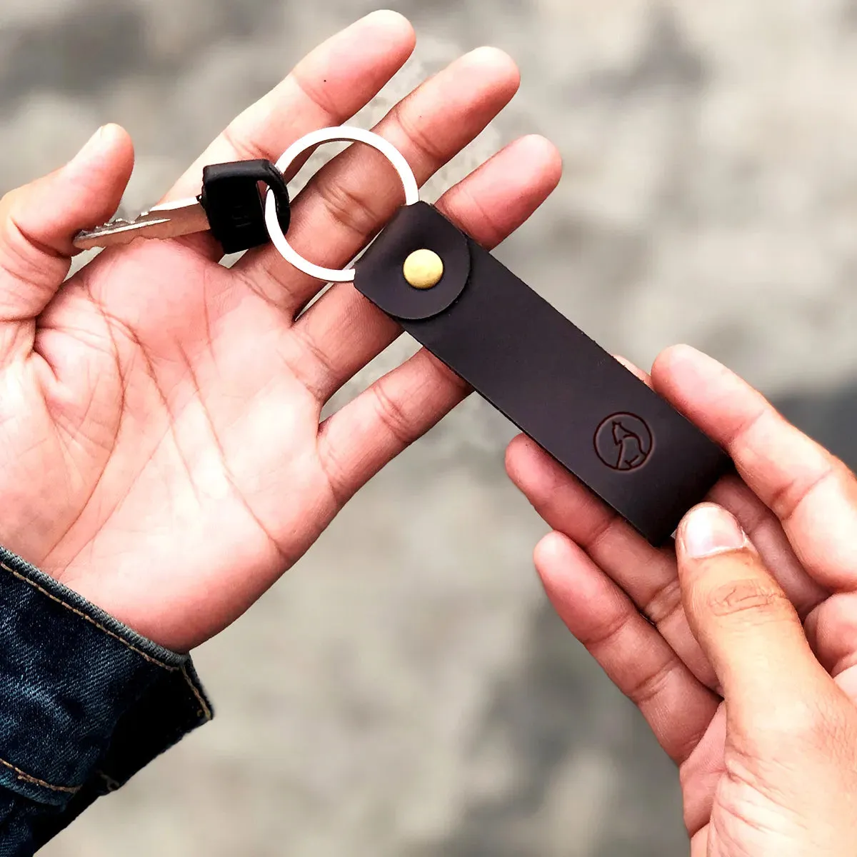 Minimalist Long Keychain