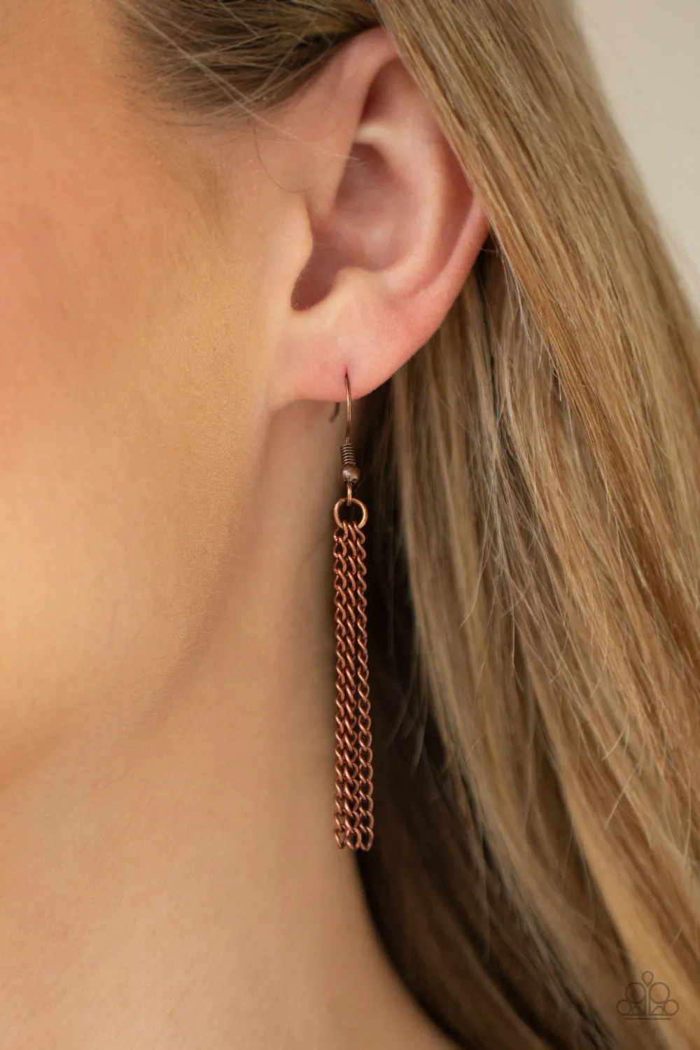 Necklace Apparatus Applique - Copper N2014