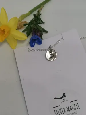 Necklace - Molten Charity Necklace - Peace Oxidised Charm Necklace