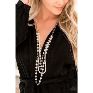 New York City Chic - White Necklace