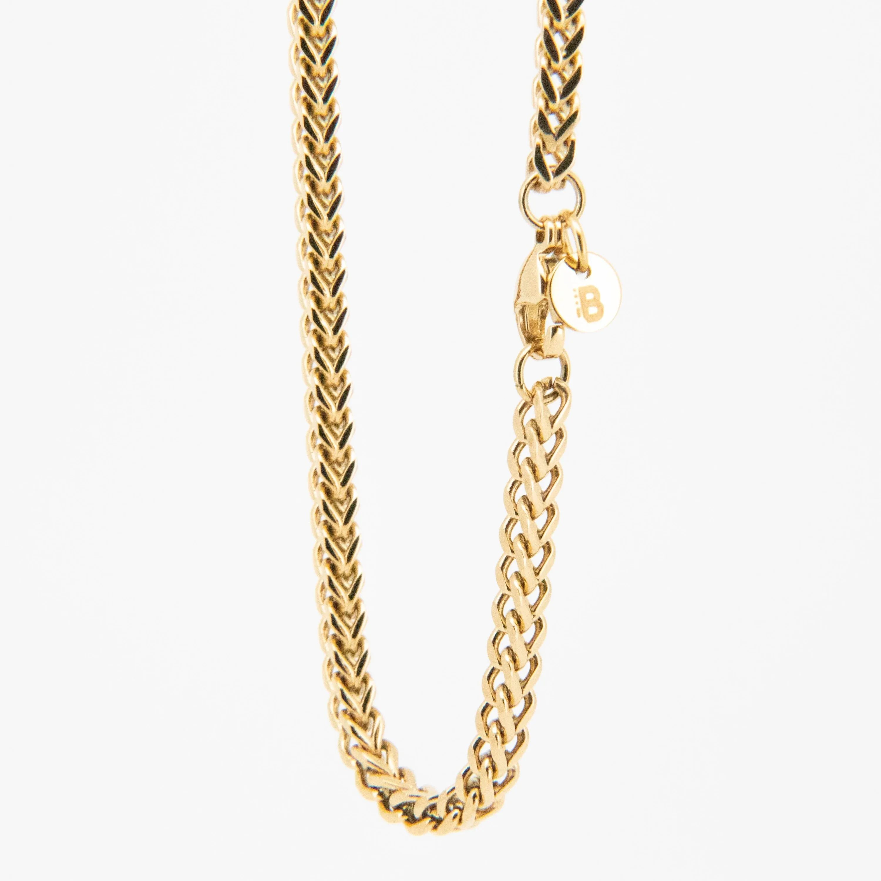 Nilo Golden Franco Chain Necklace