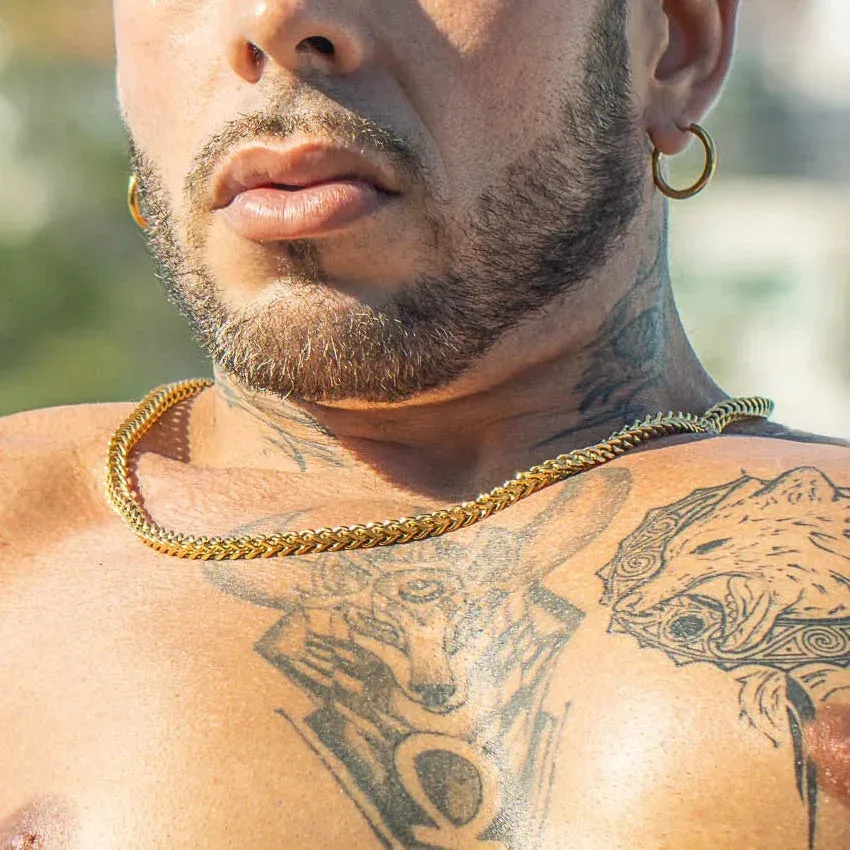 Nilo Golden Franco Chain Necklace