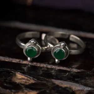 Niovi Rajai Silver Toe Rings