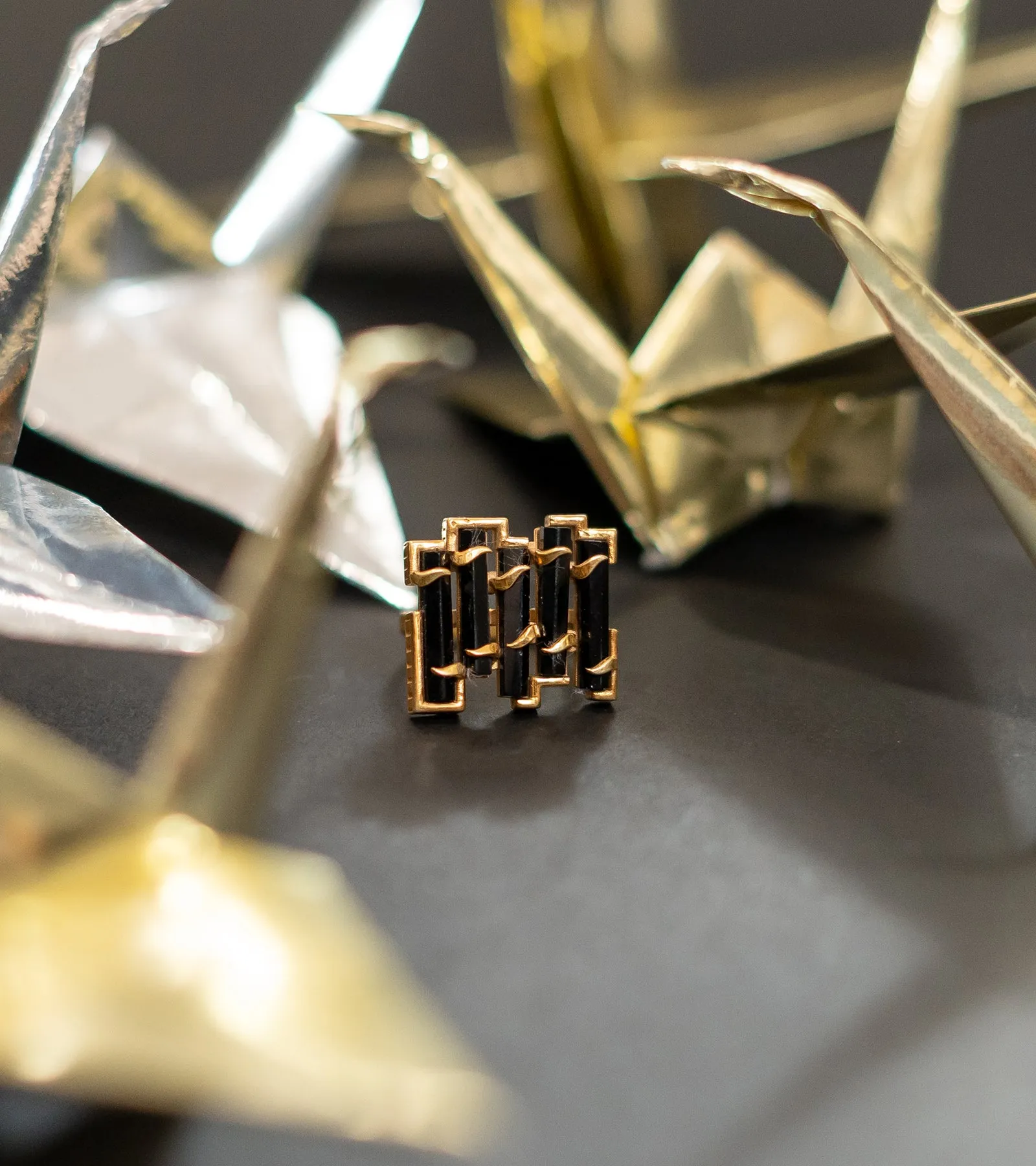 Noir Onyx | Cocktail Ring