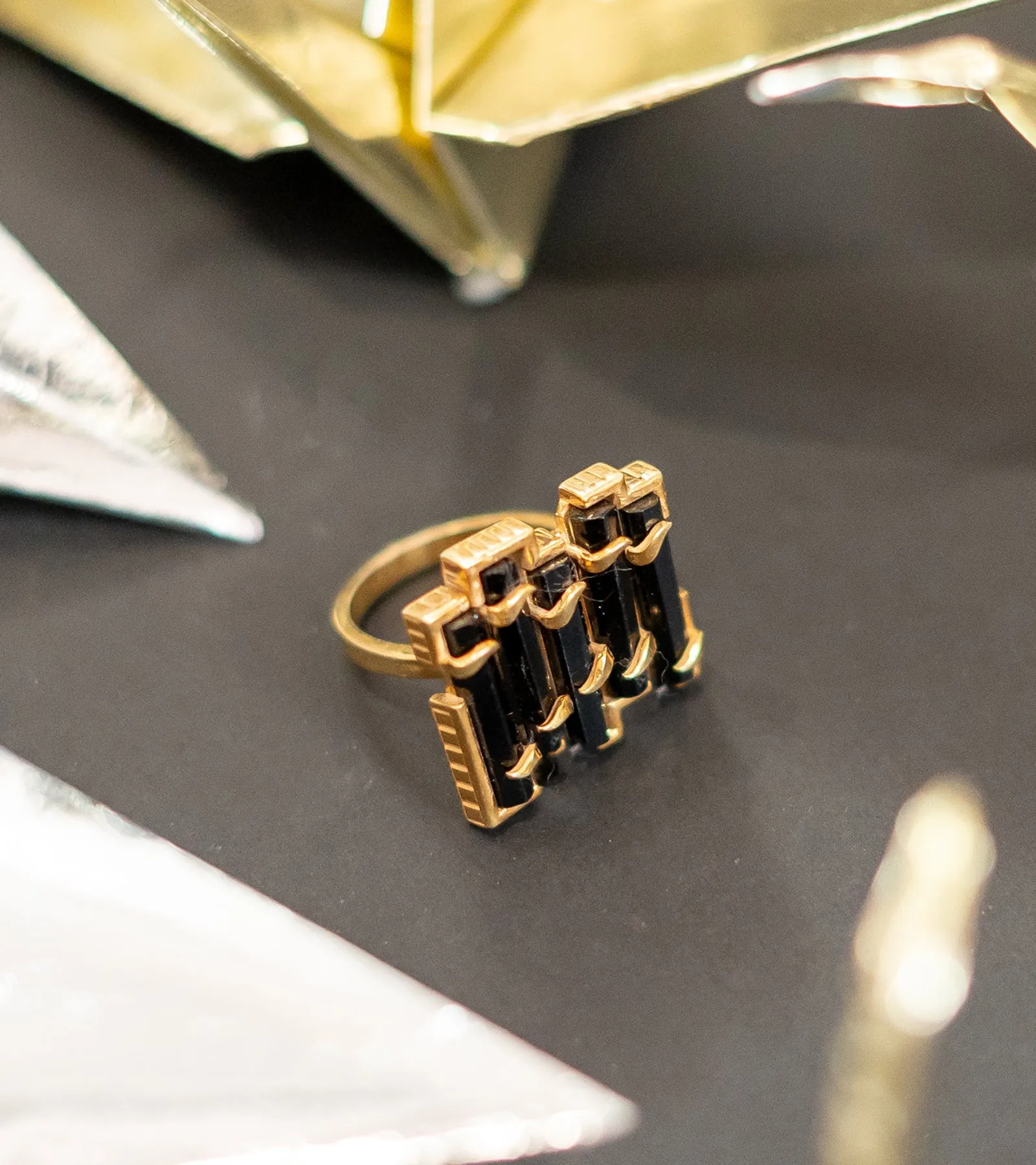 Noir Onyx | Cocktail Ring