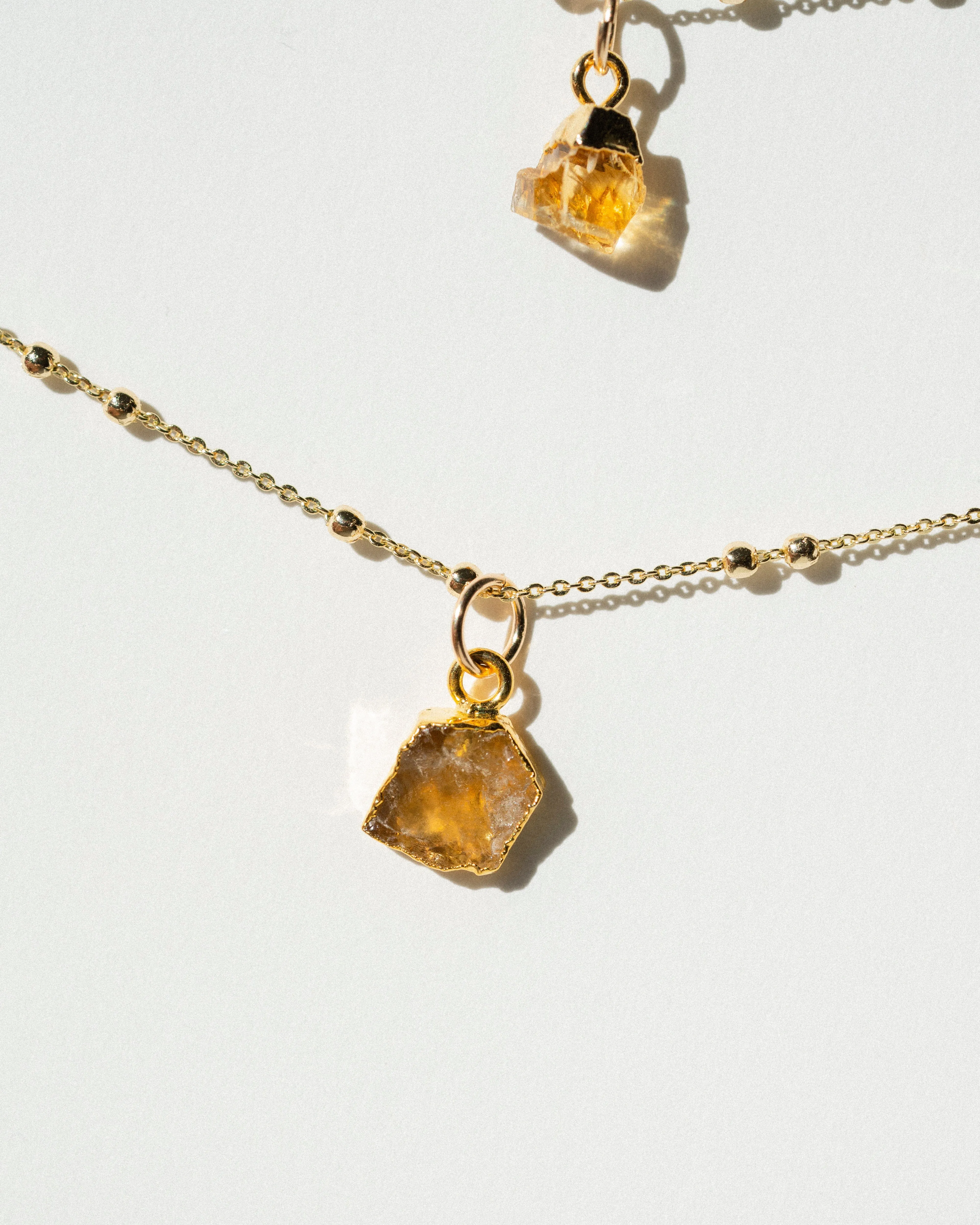 November | Citrine Necklace