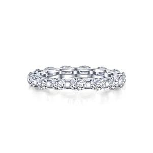 Oval Eternity Band