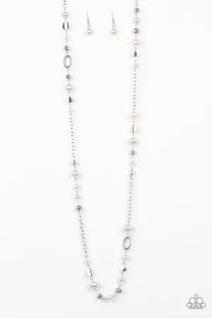 Paparazzi Make An Appearance - Multi Green Pink Necklace