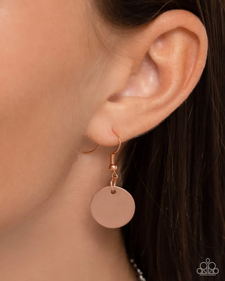 Paparazzi Necklace ~ Dainty Development - Copper