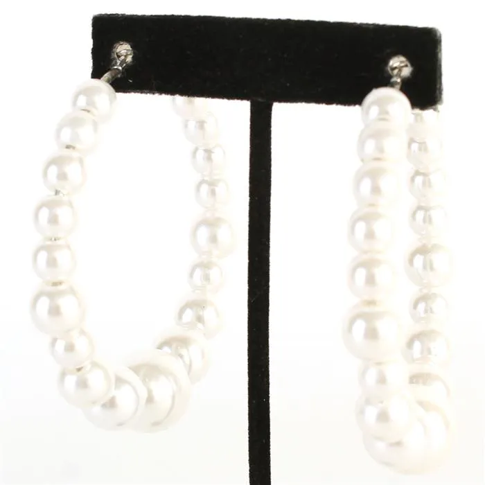 Pearl Hoop Earring