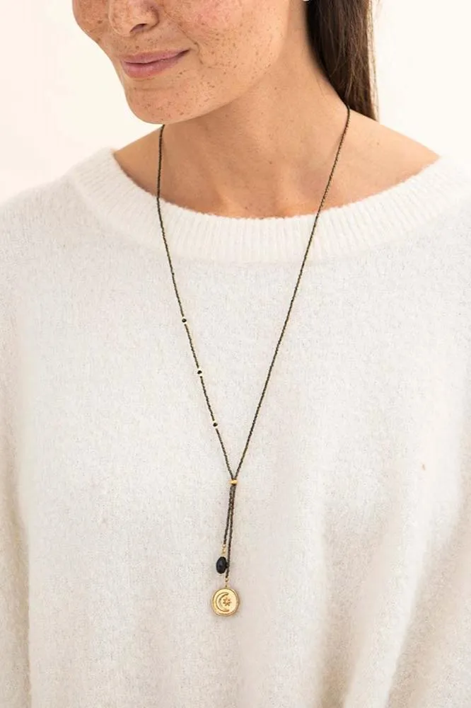 Purpose Black Onyx Necklace
