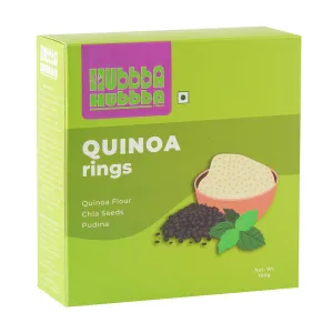 Quinoa Rings Snack | Chia Seeds & Pudina | 100 g