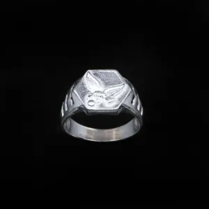 Real Sterling Silver Men's finger ring