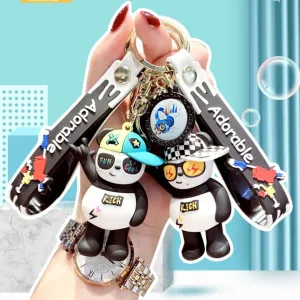 Rich Panda Keychain - 3D keychain