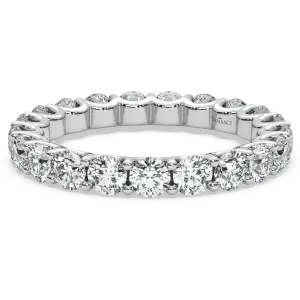 Round Diamond Eternity Ring in U-Gallery (2.25 T.C.W)