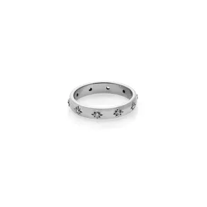 SILK & STEEL - Lumiere Ring SILVER/CZ