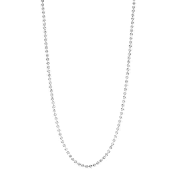 Silver Starburst Necklace N4530