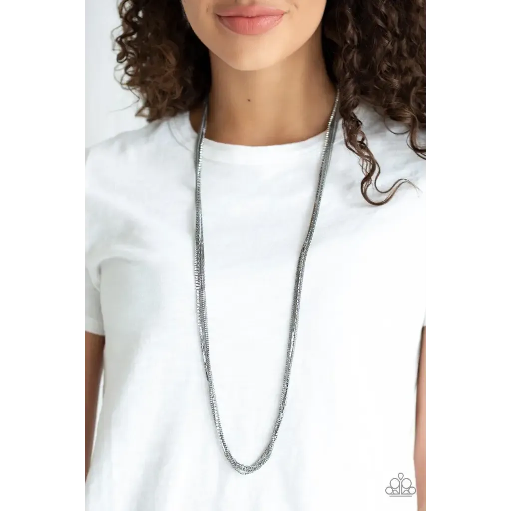 SLEEK and Destroy - Black Necklace