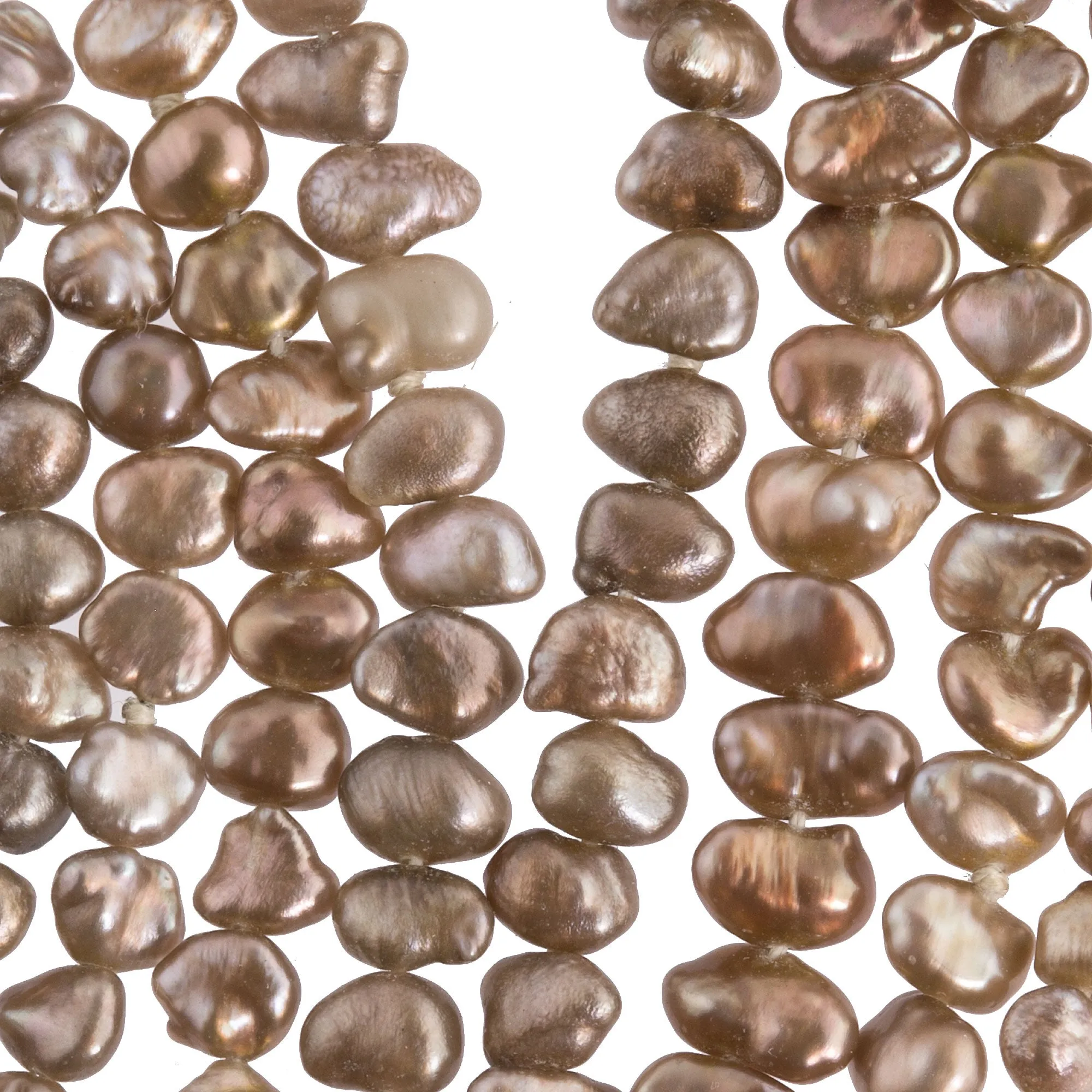 Superb Akoya Keishi bronze pearl necklace.  32 inches.  j-nlbd996