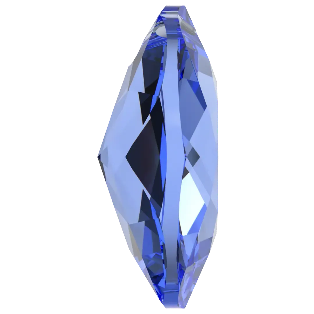 Swarovski Pendants Elliptic Cut (6438) Sapphire