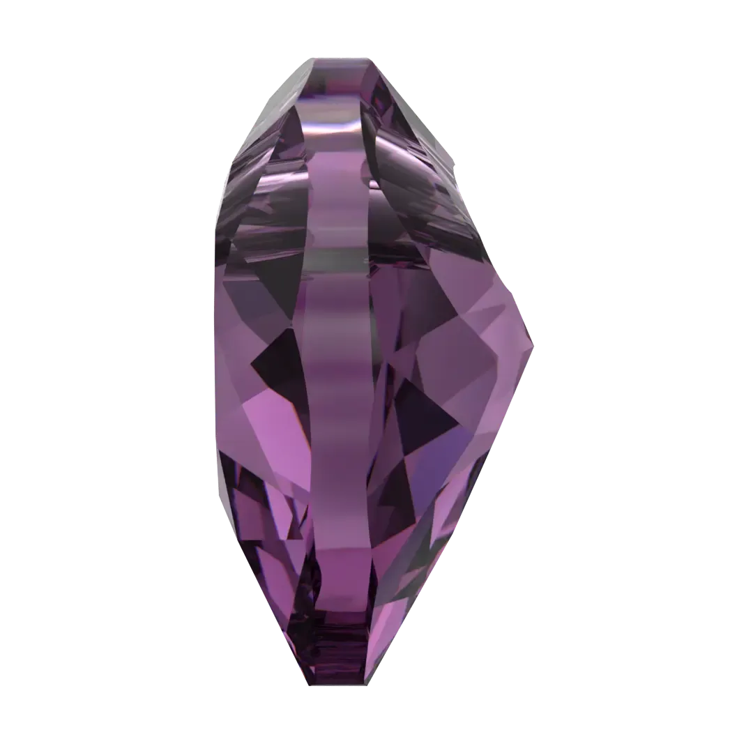Swarovski Pendants Heart Cut (6432) Amethyst