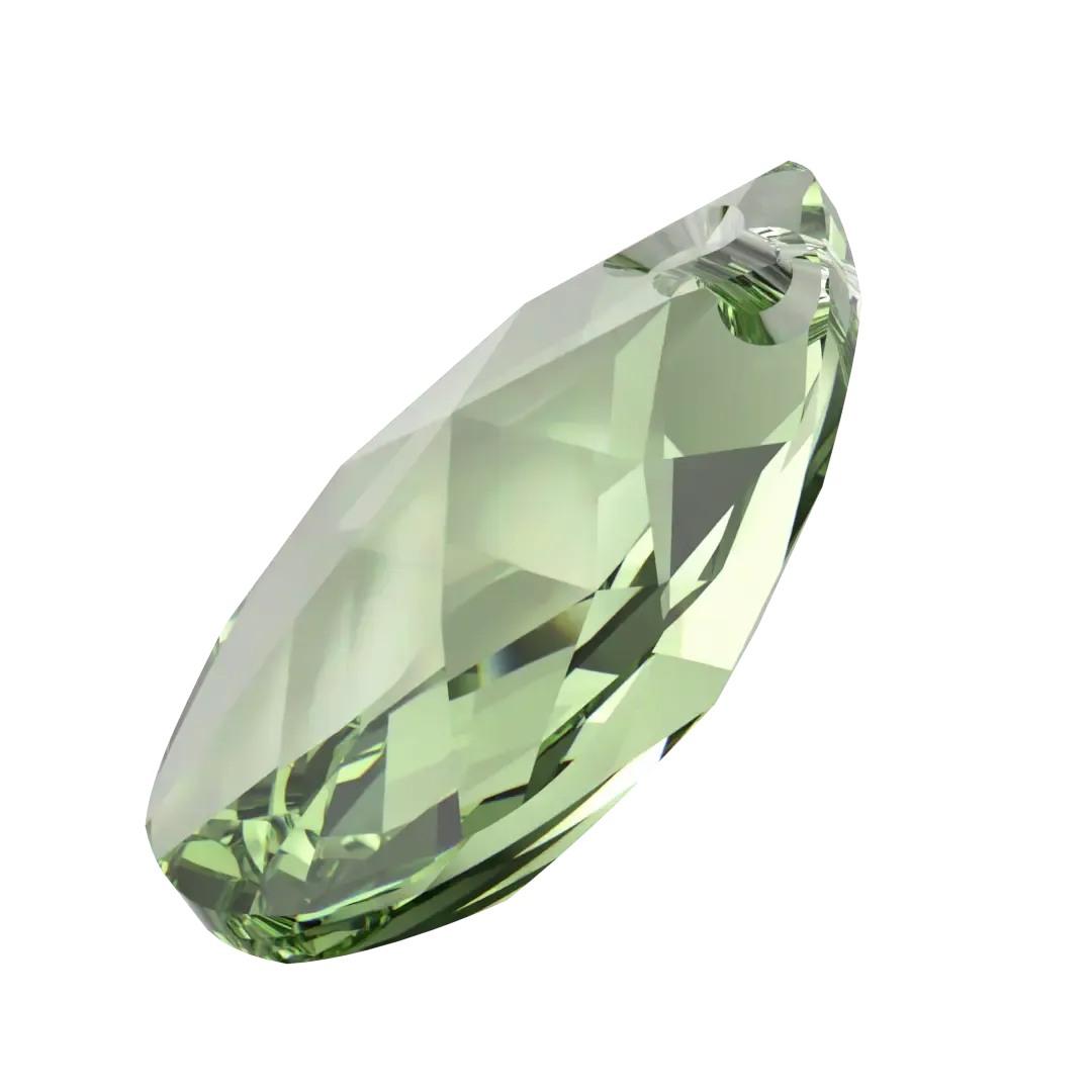 Swarovski Pendants Peardrop (6106) Recreated Peridot