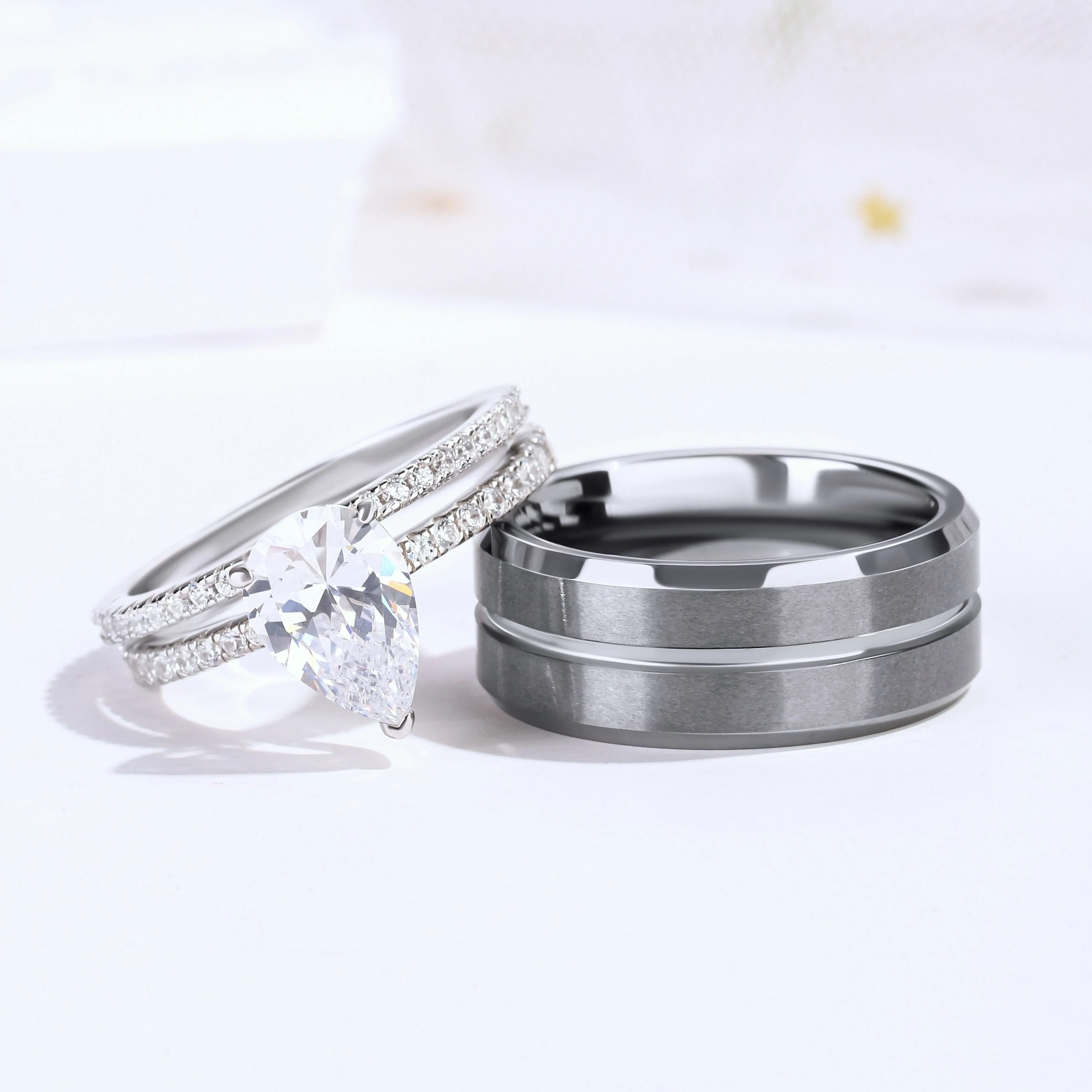 The Sterling - Tungsten Wedding Band for Men