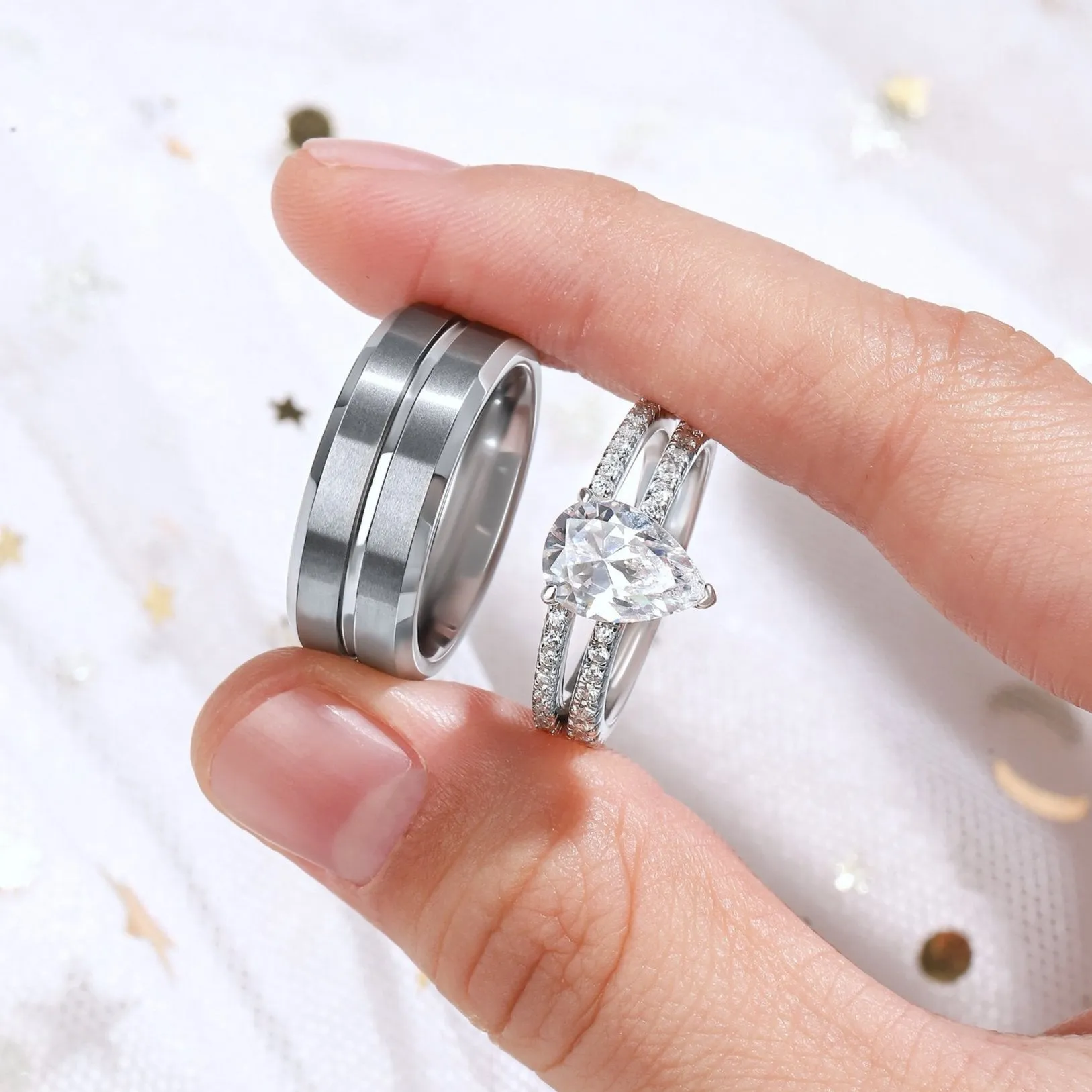 The Sterling - Tungsten Wedding Band for Men