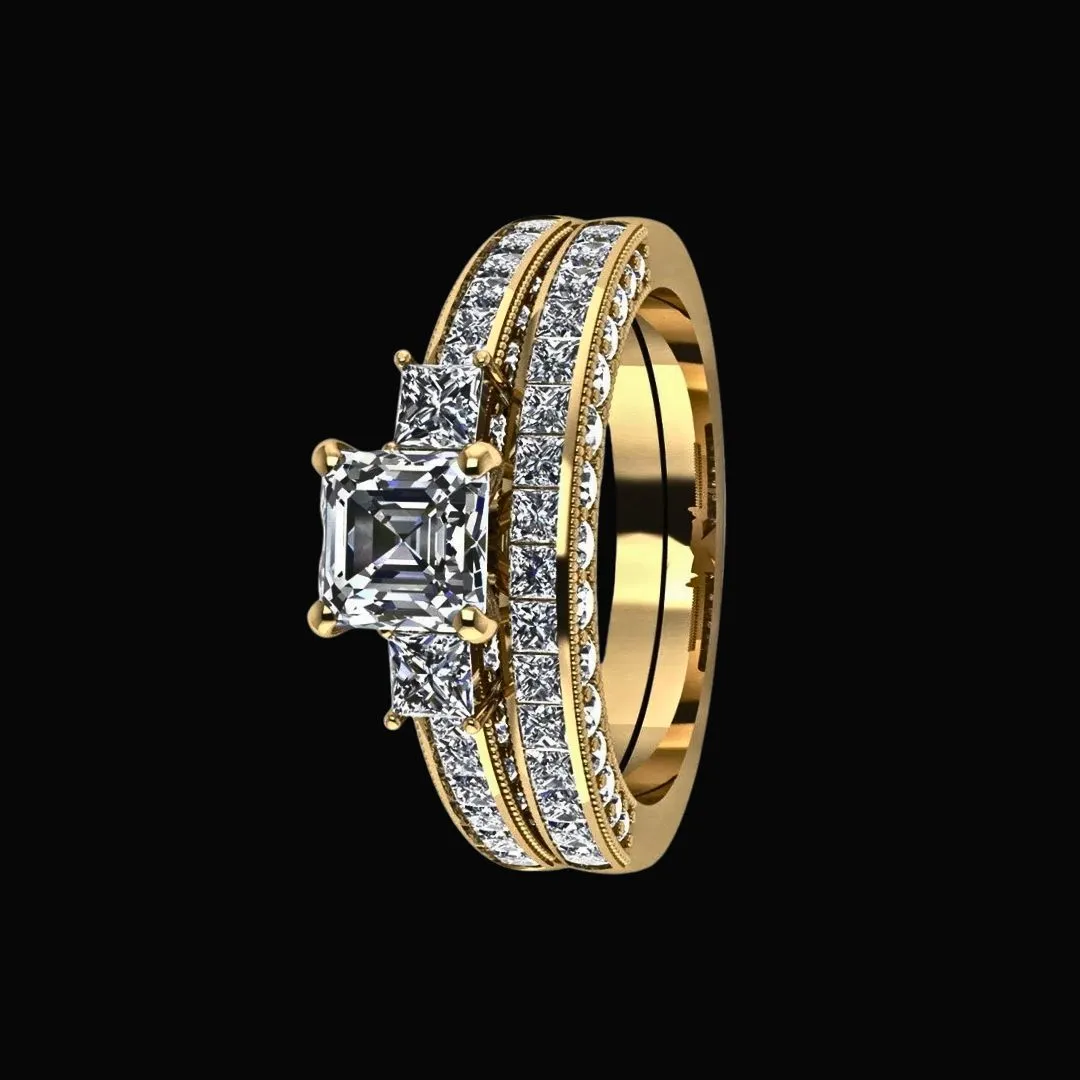 Timeless Grace Couples Ring