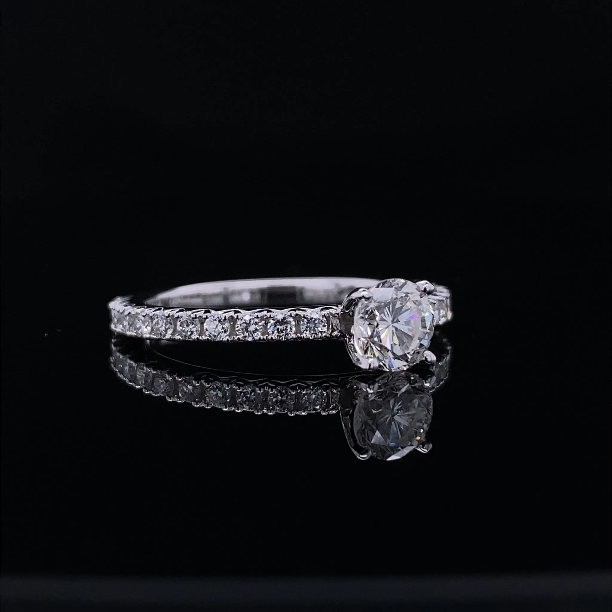 Timeless Love Diamond Engagement Bridal Wedding Set