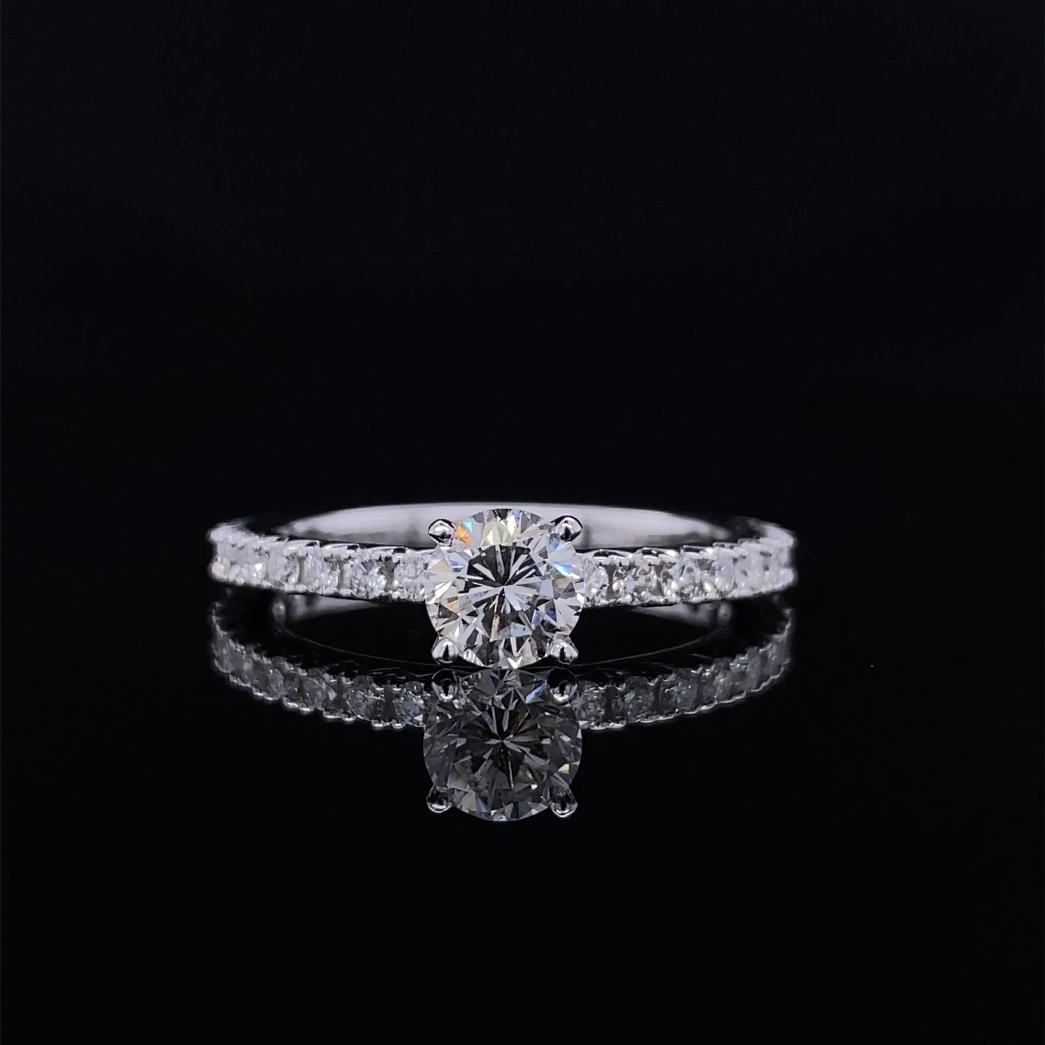 Timeless Love Diamond Engagement Bridal Wedding Set