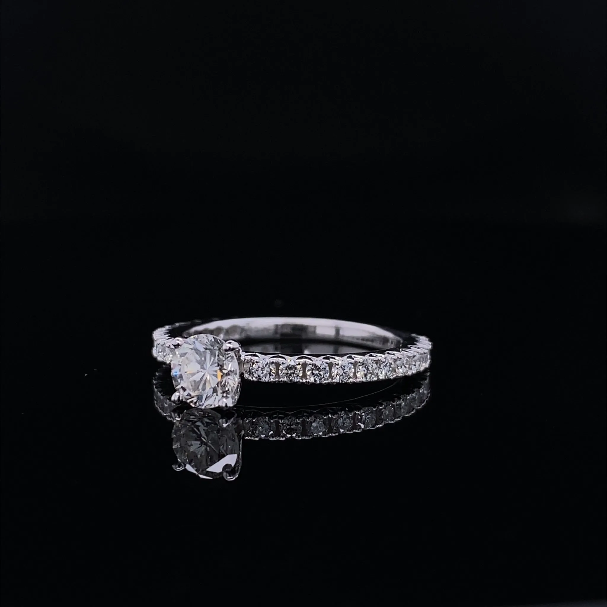 Timeless Love Diamond Engagement Bridal Wedding Set
