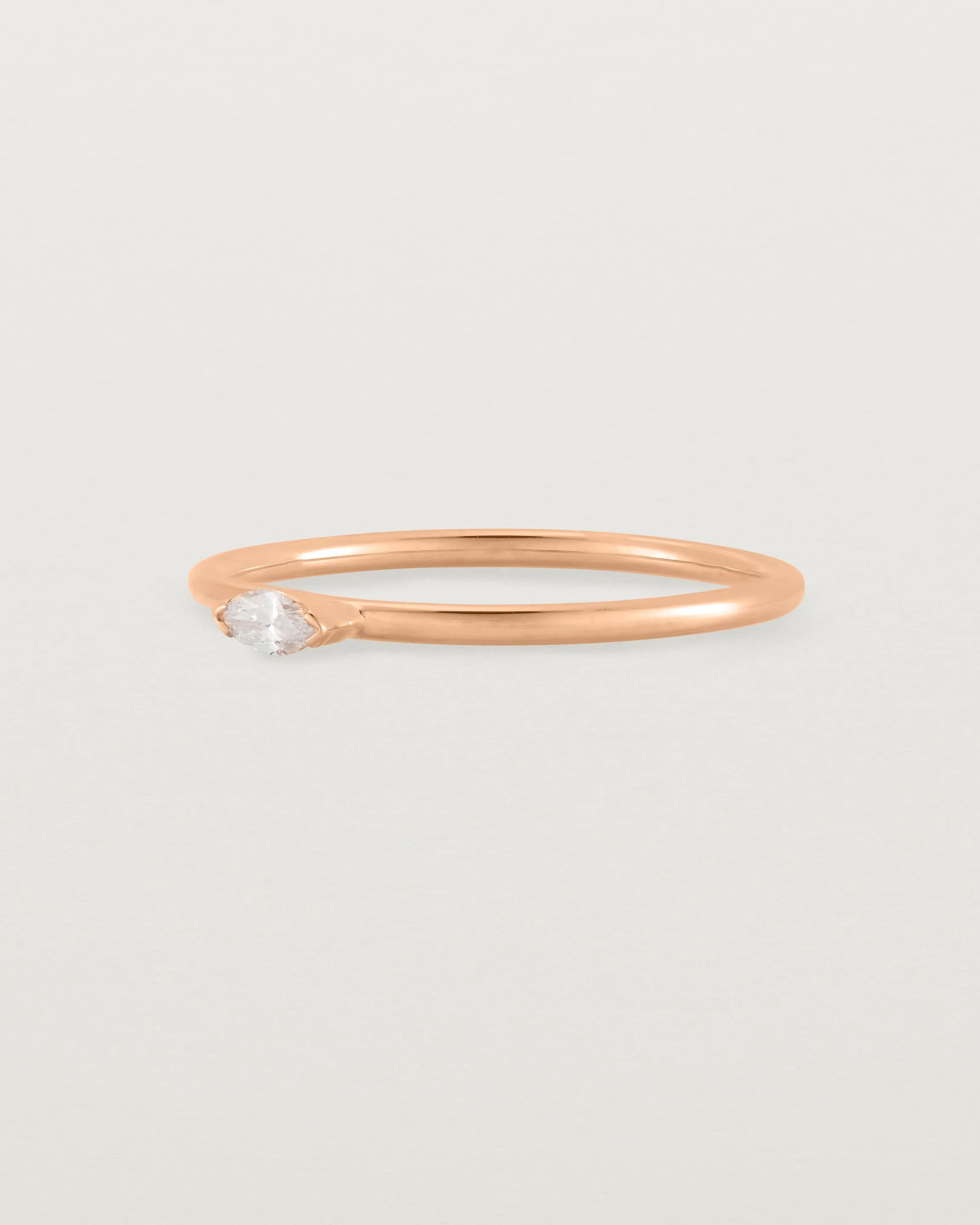 Vega Stacking Ring | Diamond